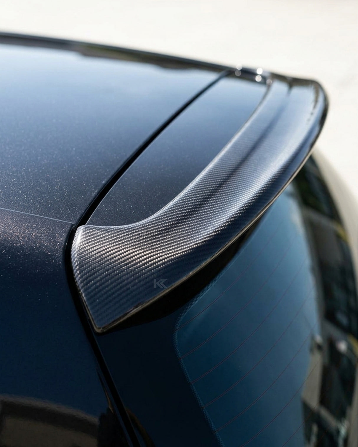 2005–2009 Volkswagen Golf / GTI / R32 MK5 Rear Roof Spoiler Wing – Carbon Fiber
