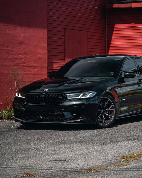 BMW 5 Series F90 M5 LCI CS Style Carbon Fiber Front Lip (2021+) - K2 Industries