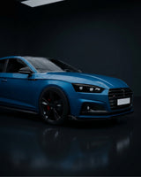 2017–2019 Audi A5 S-Line / S5 B9 Coupe & Sportback Front Lip Splitter – Carbon Fiber