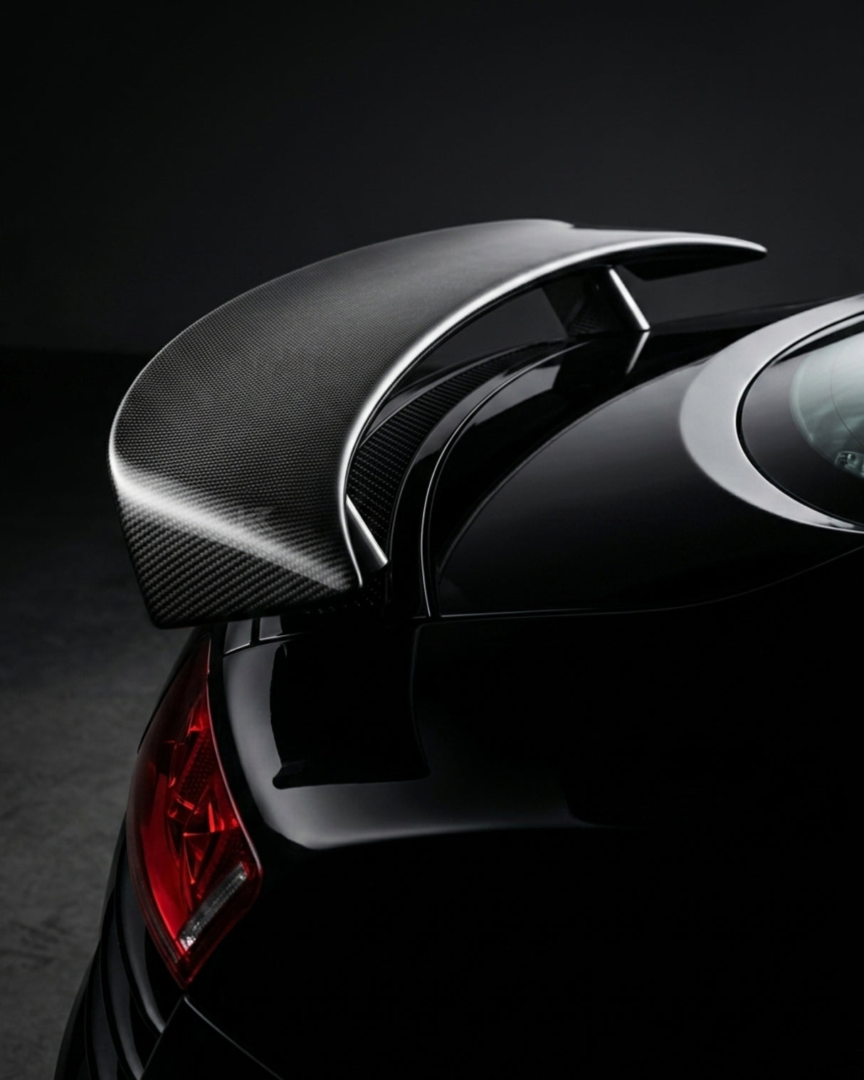 2008–2015 Audi R8 V8 / V10 Coupe Type 42 GT Style Rear Wing Spoiler – Carbon Fiber