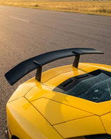 2011–2022 Lamborghini Aventador SV Style Double-Deck Rear Wing Spoiler – Dry Carbon Fiber