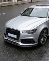 2013–2018 Audi RS6 C7 Avant Front Center Splitter – Carbon Fiber