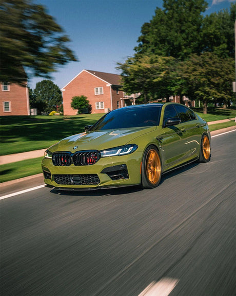 BMW 5 Series F90 M5 LCI ST Style Carbon Fiber Front Lip (2020+) - K2 Industries