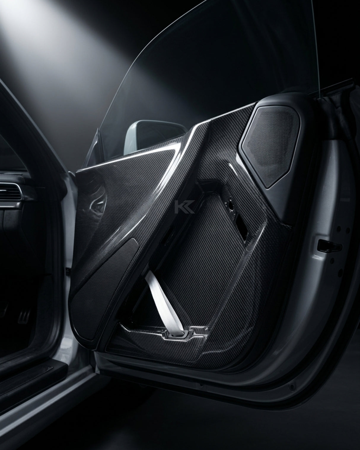 2011–2022 Lamborghini Aventador Inner Door Panels – Dry Carbon Fiber