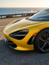 McLaren 720S Spider Dry Carbon Fiber Front Bumper Side Vents OEM Style 2017 - 2019 Pair