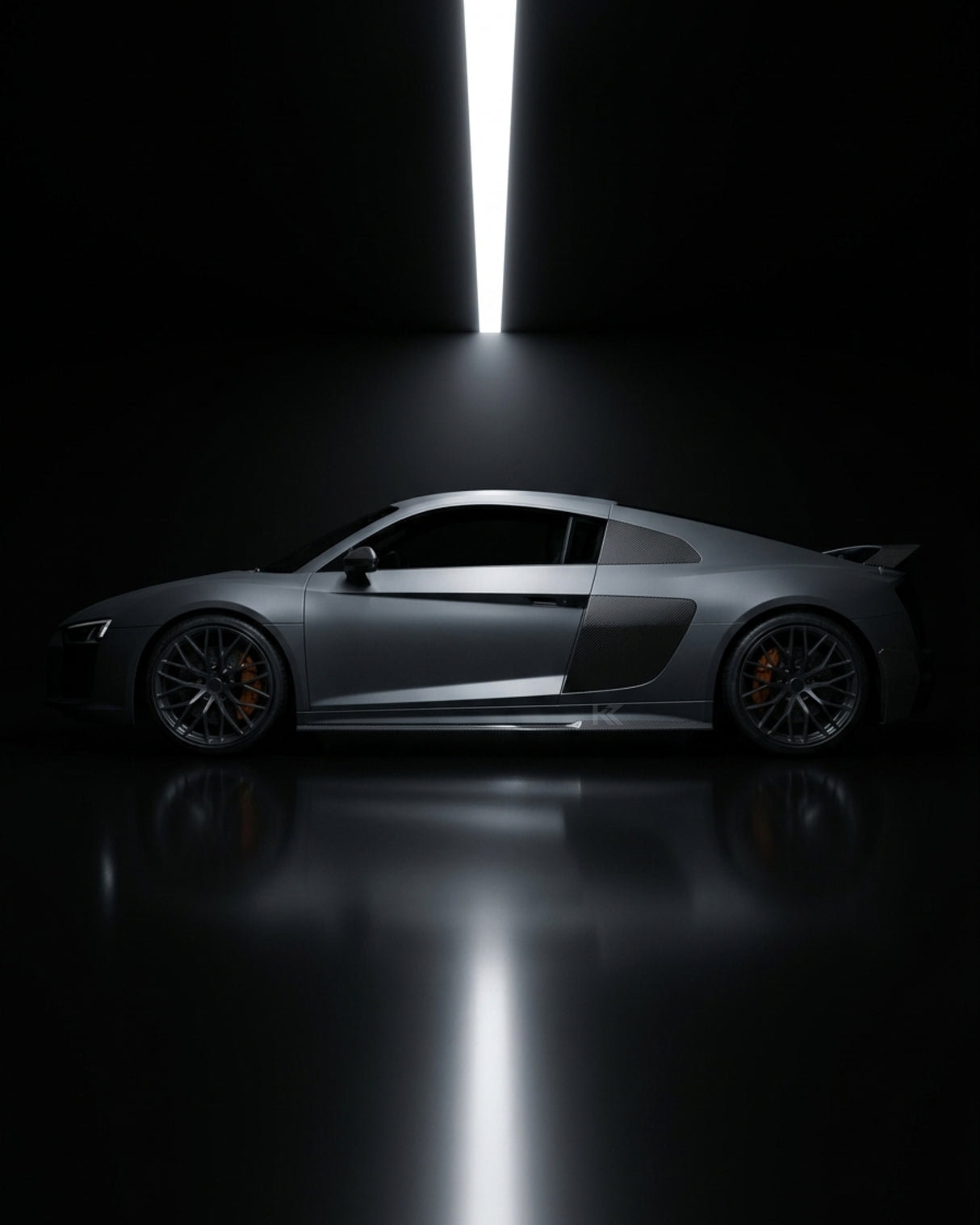 2016–2019 Audi R8 V10 & V10 Plus Coupe Side Skirts – Carbon Fiber