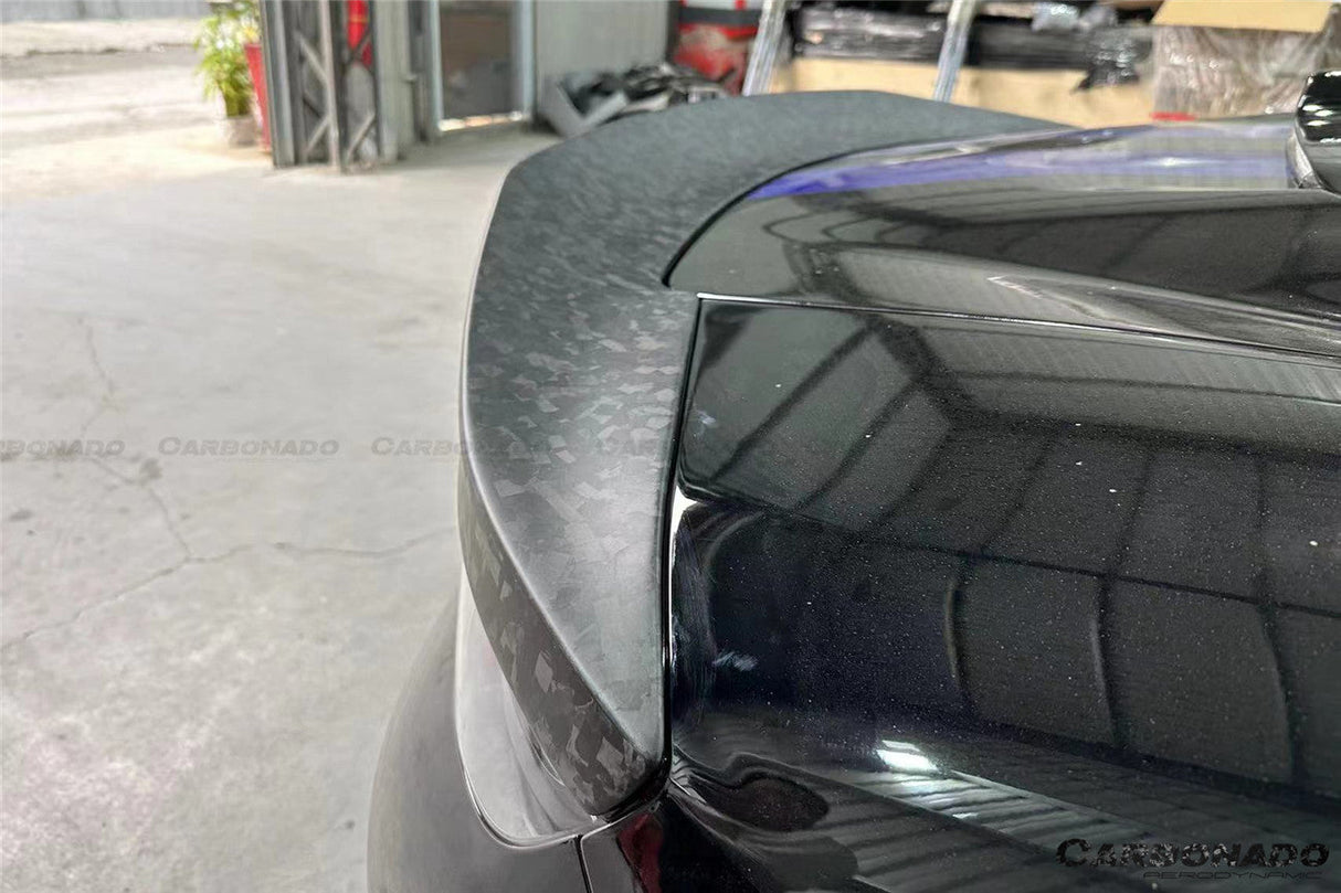 2020-UP Maserati MC20 MCPura SVD Style Dry Carbon Fiber Trunk Spoiler Wing