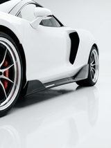 McLaren GT Dry Carbon Fiber Side Skirts Polished Finish 2019+ Pair