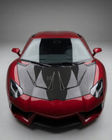 2011–2022 Lamborghini Aventador 1016 Style Front Hood – Dry Carbon Fiber