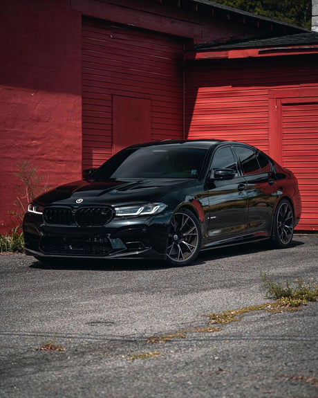BMW 5 Series F90 M5 LCI CS Style Carbon Fiber Front Lip (2021+) - K2 Industries