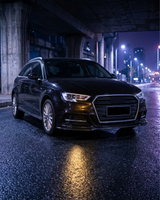 2017–2019 Audi A3 S-Line / S3 8V Hatchback Front Lip Splitter – Carbon Fiber