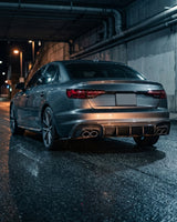 2020–2021 Audi A4 S-Line / S4 B9 Rear Diffuser – Pre-Preg Dry Carbon Fiber