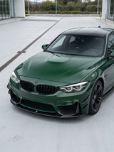 BMW 3 Series F80 M3 F82 F83 M4 M Performance Style Carbon Fiber Front Lip (2015 - 2019)