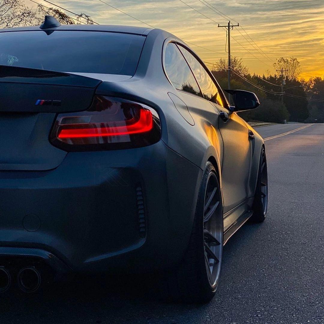 BMW  1 & 2 Series F20 F21 F22 F32 F87 M135i M140i M Style Carbon Fiber Side Mirror Covers (2012 - 2019) - K2 Industries