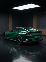 2017 - 2020 Ferrari 812 Superfast GTS Side Skirts - Dry Carbon Fiber
