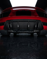 2016–2018 Audi R8 V10 & V10 Plus Coupe Custom Style Rear Bumper Lip Diffuser – Dry Carbon Fiber