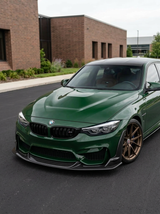 BMW 3 Series F80 M3 F82 F83 M4 Laptor Style Carbon Fiber Front Lip (2015 - 2021)