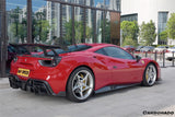 2015-2020 Ferrari 488 GTB Spier OE Style Carbon Fiber Side Skirts