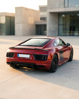 2016–2019 Audi R8 V10 / V10 Plus Coupe 4S E-Tron Style Rear Spoiler Set – Carbon Fiber