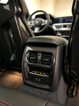 BMW 3 Series G80 G82 M3 M4 Carbon Fiber Rear Console Trim (2019+)