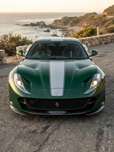 2017-2024 Ferrari 812 Superfast GTS Bolt-On Front Bumper Lip Splitter - Dry Carbon Fiber