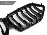AutoTecknic Painted Glazing Black Front Grille - BMW G06 X6 LCI