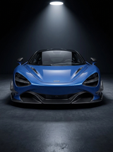 McLaren 720S Dry Carbon Fiber Front Lip Splitter Bolt-On 2017+