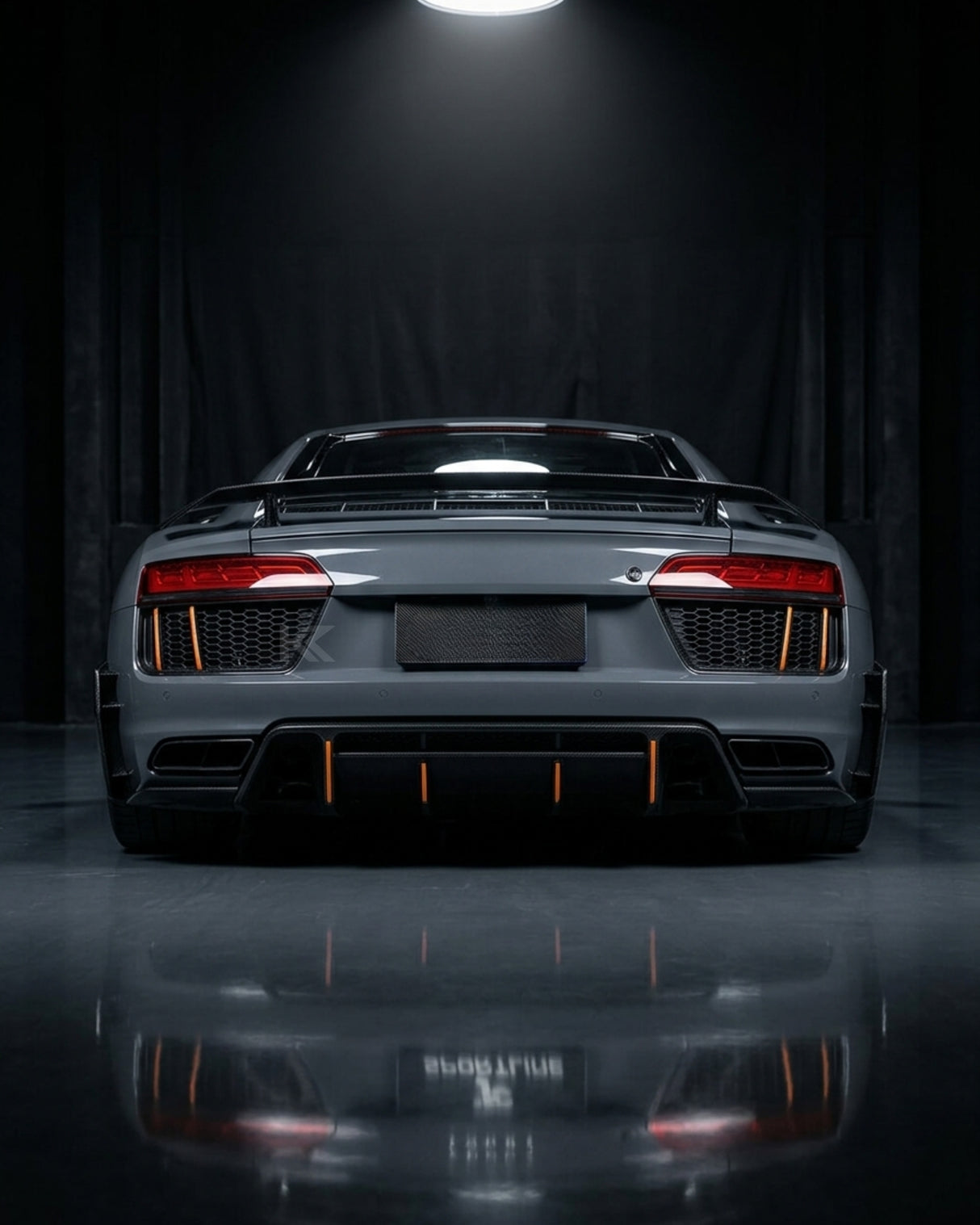 2016–2018 Audi R8 V10 & V10 Plus Coupe Rear Bumper Vent Covers – Carbon Fiber