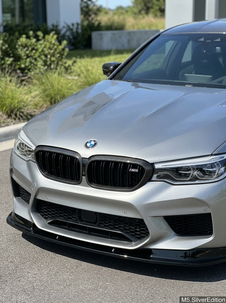 BMW 5 Series G30 Carbon Fiber Front Grille (2017+)
