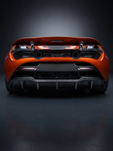 McLaren 720S Dry Carbon Fiber Rear Diffuser Bolt-On Body Kit