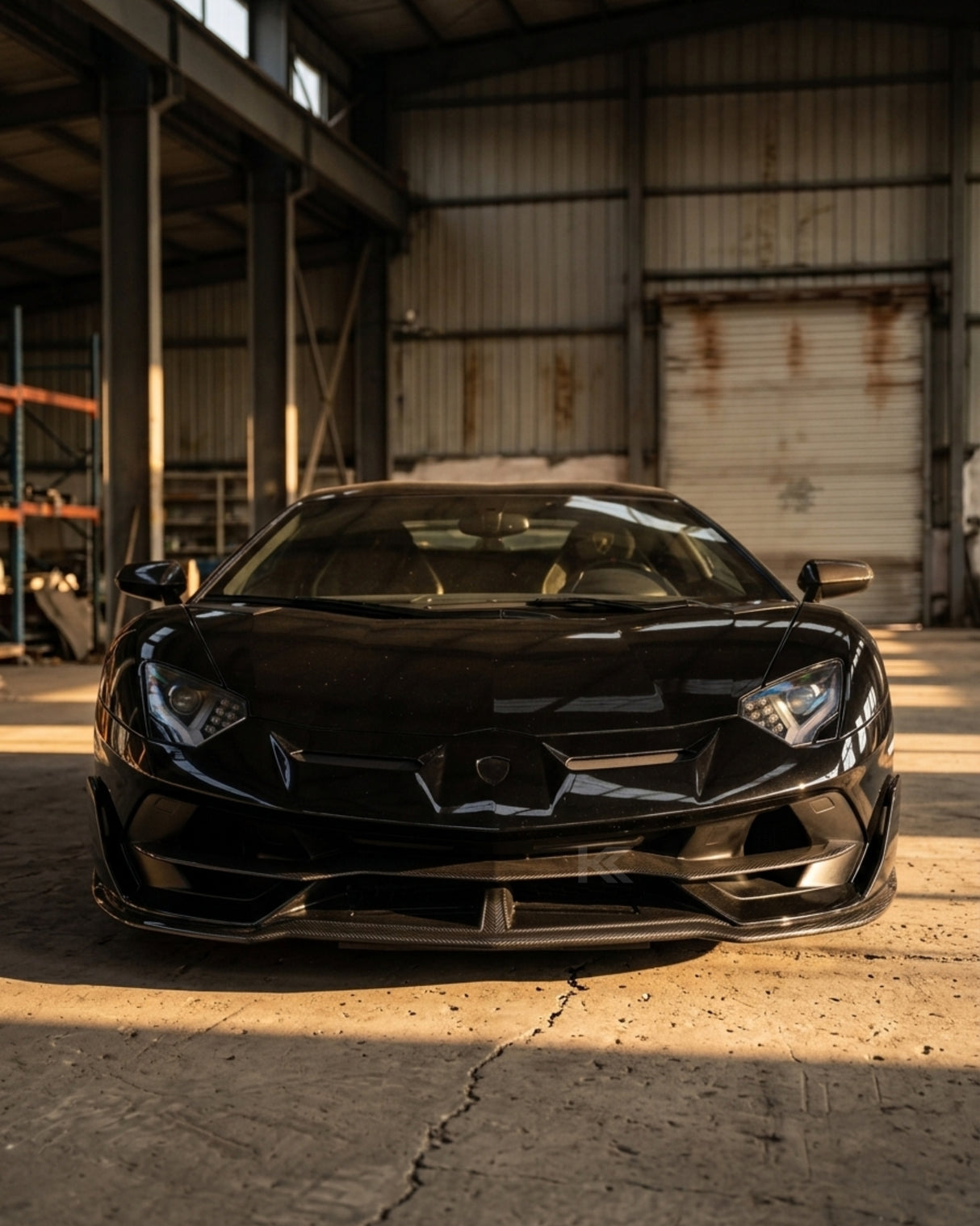 2011–2021 Lamborghini Aventador SVJ Style Front Bumper – Carbon Fiber