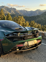 McLaren 720S Spider Dry Carbon Fiber Rear Bumper OEM Style 2017 - 2019