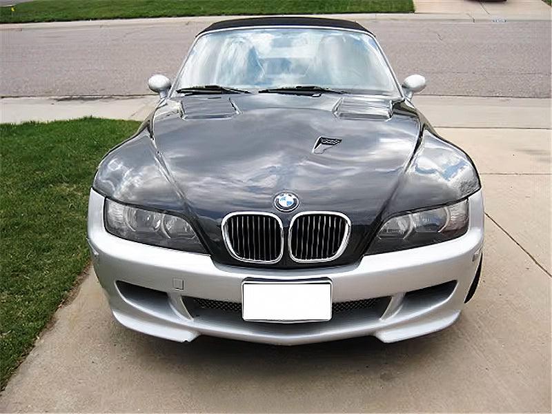 BMW 3 Series Z3 (E36/7 Roadster - E36/8 Coupe) MT Style Carbon Fiber Hood (1996 - 2002) - K2 Industries