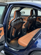 BMW 3 Series G80 M3 G82 G83 M4 OEM Style Carbon Fiber Seat Back Cover (2019 - 2024)
