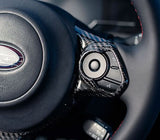 OLM LE Dry Carbon Fiber Steering Wheel Covers - 2017-2024 Subaru BRZ / Toyota GR86