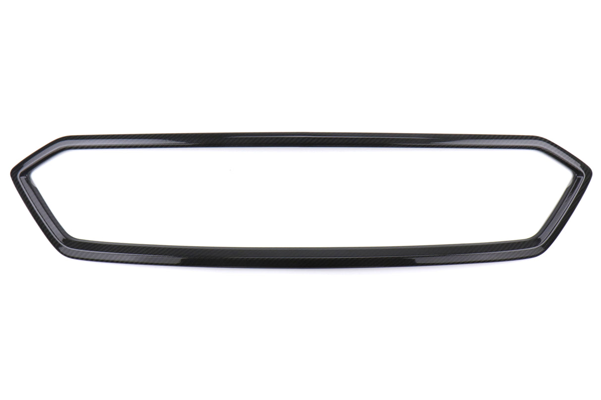 OLM LE Dry Carbon Fiber Grille Garnish (Outer) - 2018-2021 Subaru WRX / STI