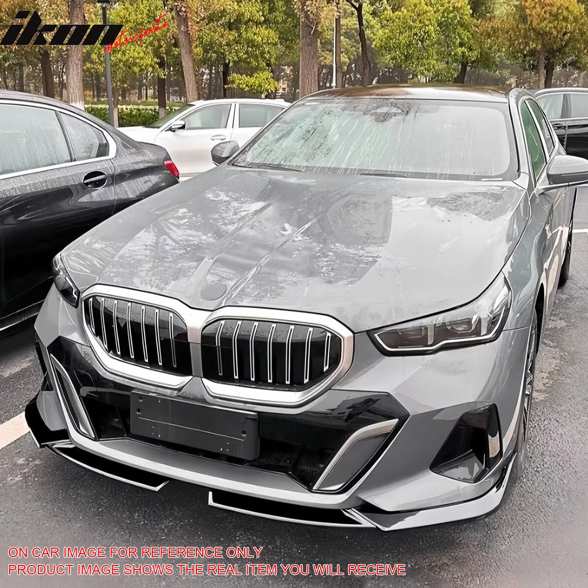2024-2026 BMW G60 5-Series Front Bumper Lip+Rear Diffuser+Side Skirts