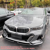 2024-2026 BMW G60 5-Series Front Bumper Lip+Rear Diffuser+Side Skirts