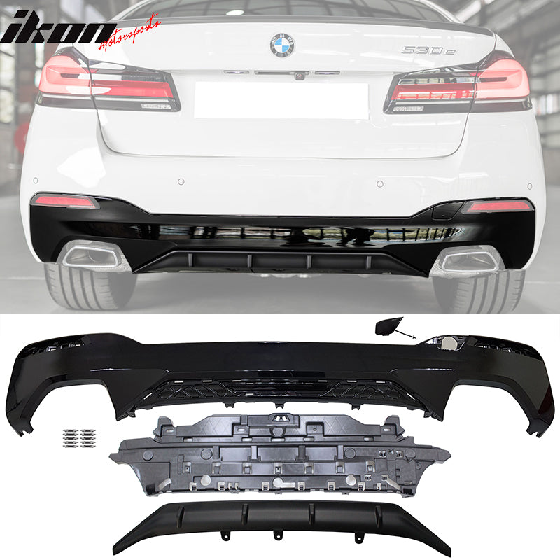 2021-2023 BMW G30 M Sport Front Rear Bumper Diffuser Lip Side Skirt