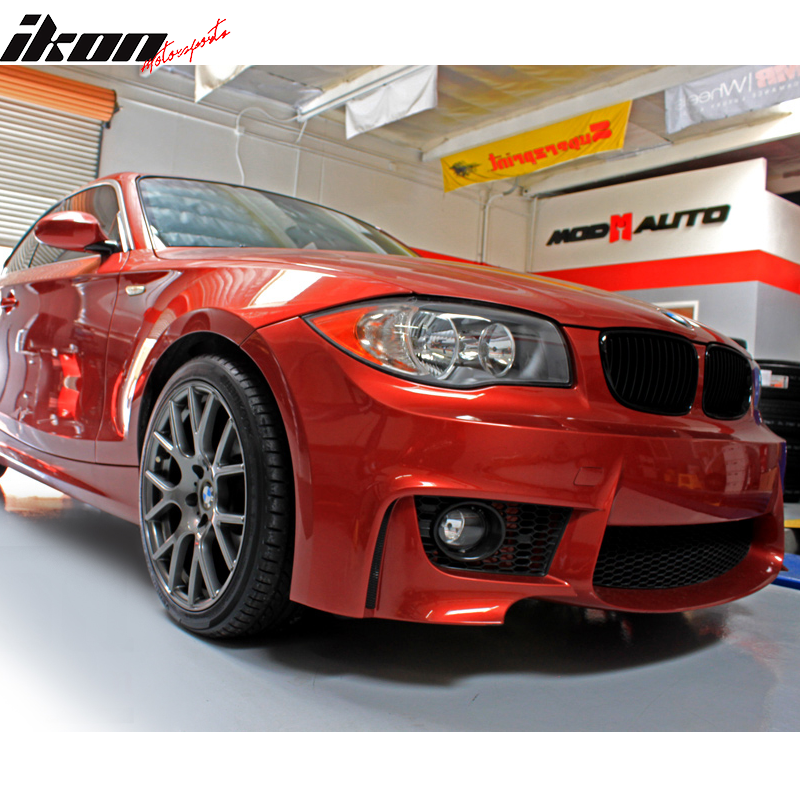 2007-2013 BMW 1 Series E82 1M No PDC Front Bumper w Fog Lights PP