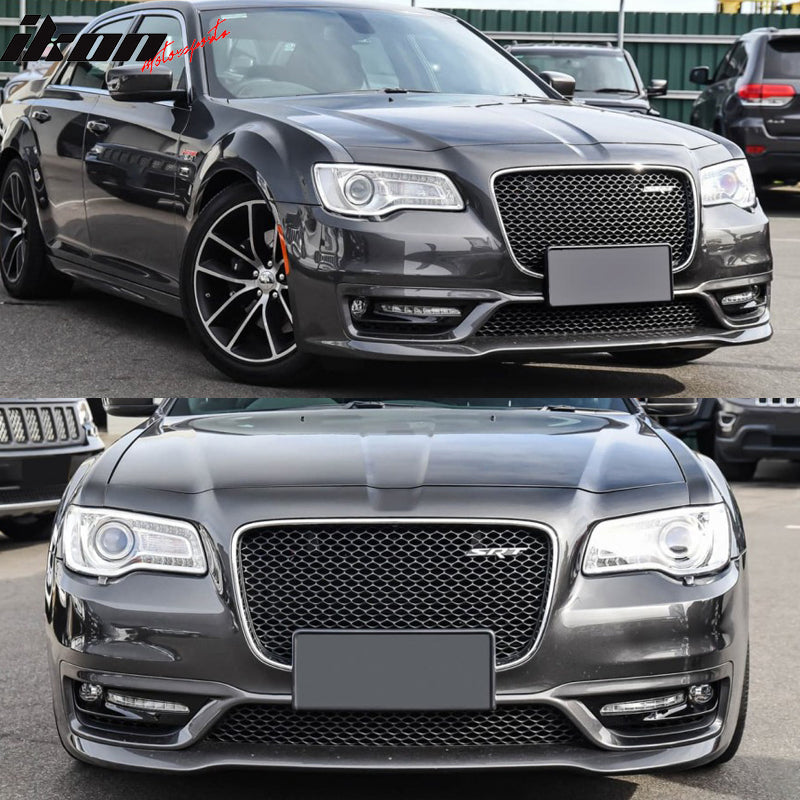2015-2023 Chrysler 300 S Model Front Bumper Cover+Grill No Sensor Hole