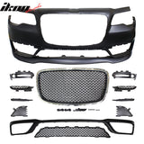 2015-2023 Chrysler 300 S Model Front Bumper Cover+Grill No Sensor Hole