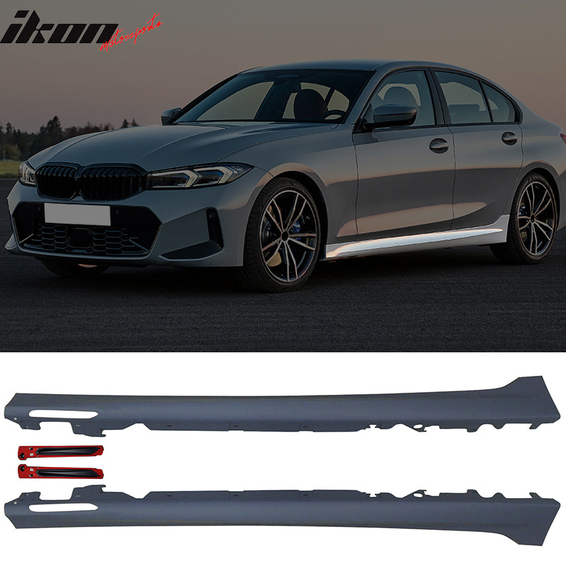 2023-2026 BMW G20 3-Series LCI M340i Front Rear Bumper+ Side Skirt w/ Light