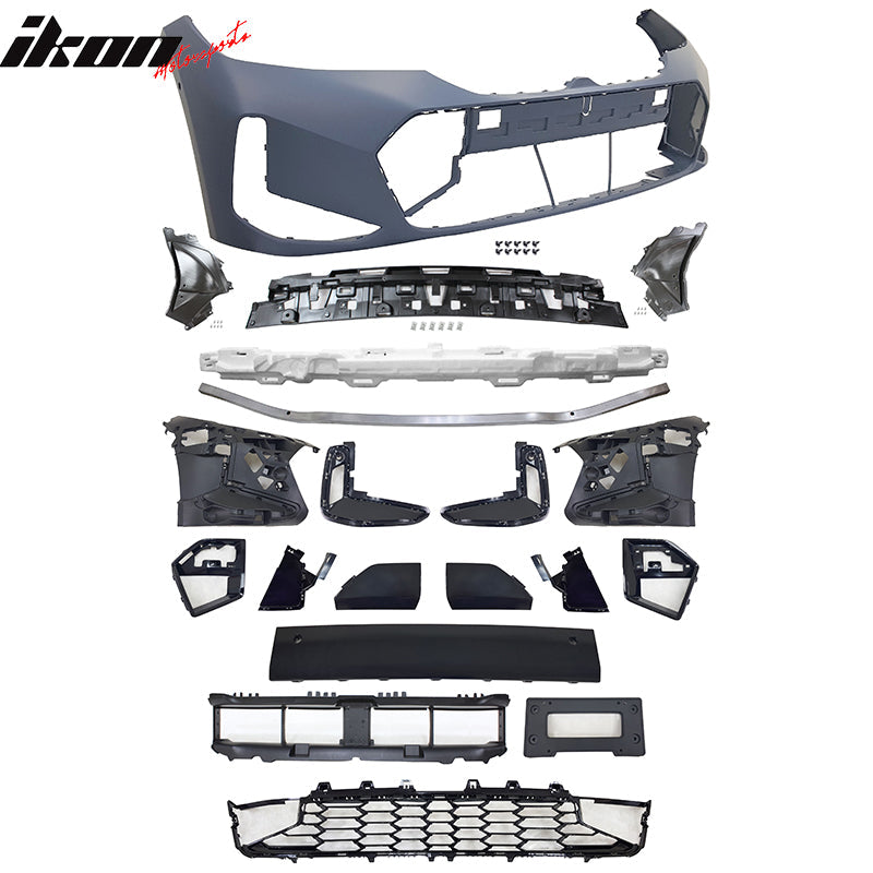 2023-2026 BMW G20 3-Series LCI M340i Front Rear Bumper+ Side Skirt w/ Light