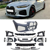 2021-2026 BMW 4-Series G22 G23 MP Style Unpainted Front Bumper Cover