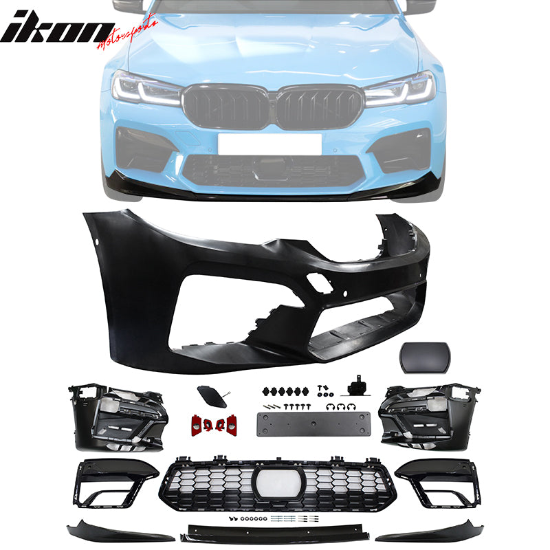 2017-2020 BMW G30 G31 5 Series CS Style Front + Rear Bumper Cover