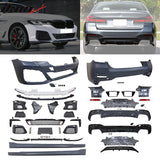 2021-2023 BMW G30 M Sport Front Rear Bumper Diffuser Lip Side Skirt