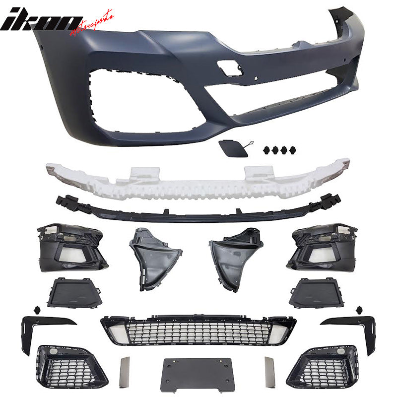 2021-2023 BMW G30 M Tech Front Rear Bumper Diffuser Lip Side Skirt
