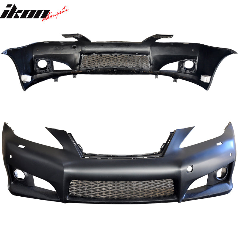 2006-2009 Lexus IS250 IS350 PP Front Bumper Cover Conversion With PDC