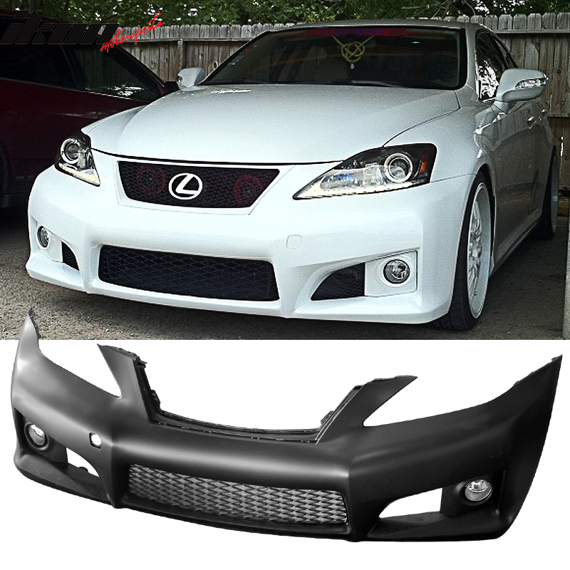 Front Bumper Conversion Fits 06-08 IS250 IS350 ISFNo PDC w Foglight PP